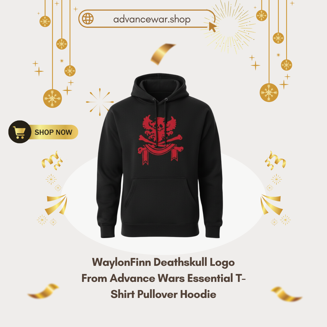 WaylonFinn Deathskull Logo From Advance Wars Essential T-Shirt Pullover Hoodie